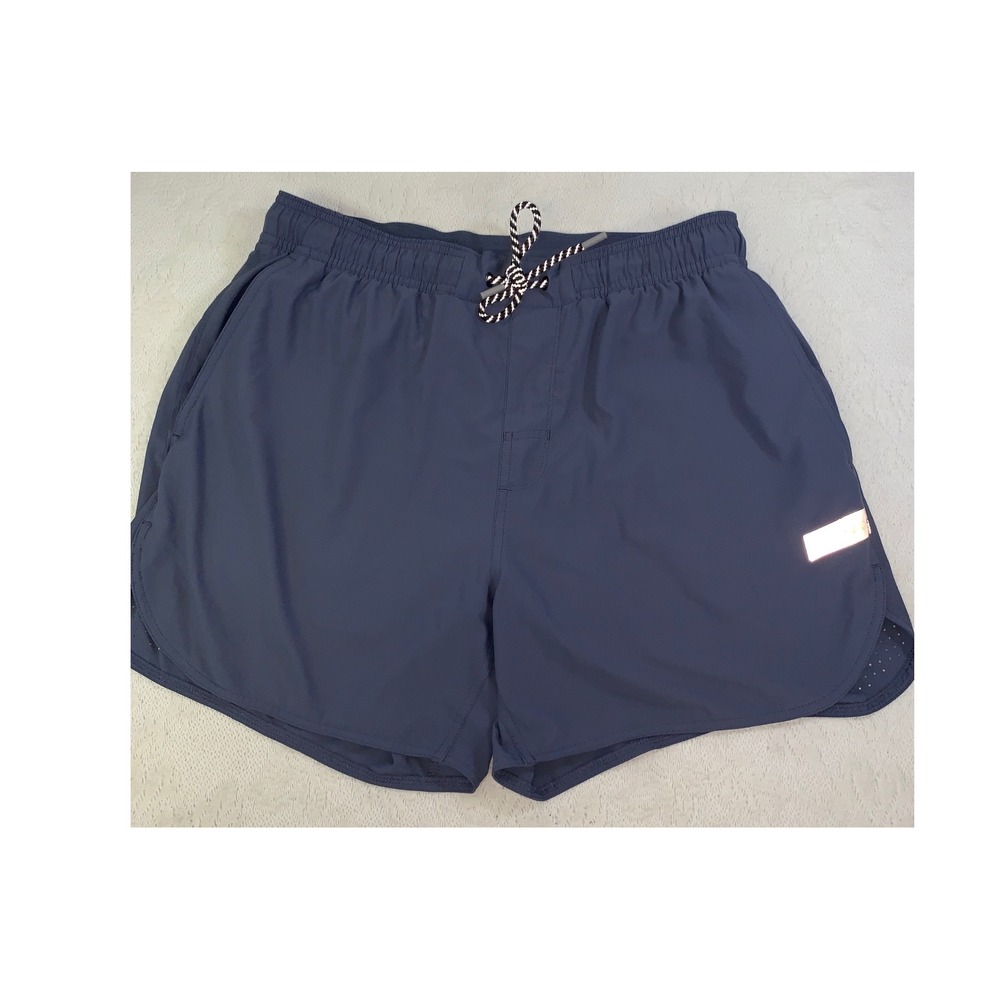 Legends Relay Shorts Mens Large Slate Blue Lined Athletic Running Training 5in